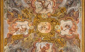 Castello di Ugento Frescoes - Hall of Mercury