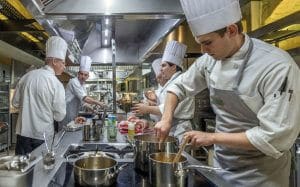 Culinary Institute of America students at Puglia Culinary Centre