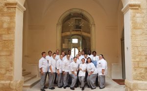 Fall 2017 Culinary Institute of America class at Puglia Culinary Centre