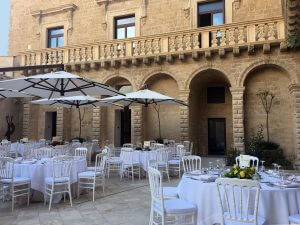 Castello di Ugento in Salento Puglia a perfect place for weddings celebrations events